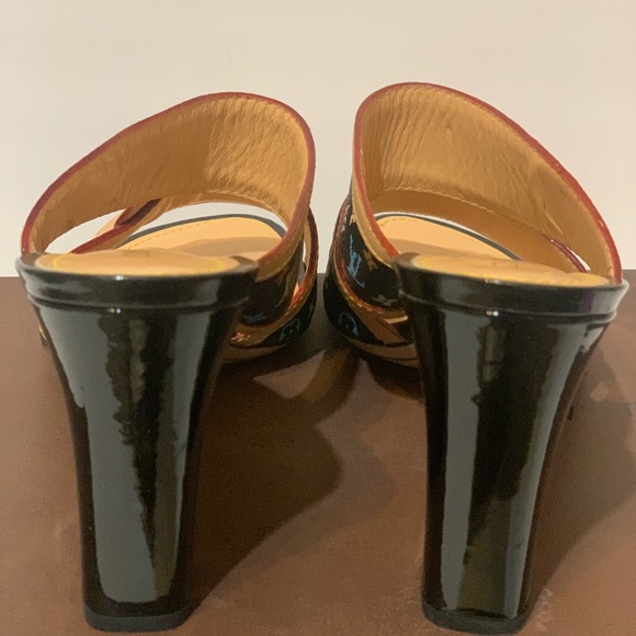 Louis Vuitton Monogram Multicolor Sandal 41 - Picture 3 of 6